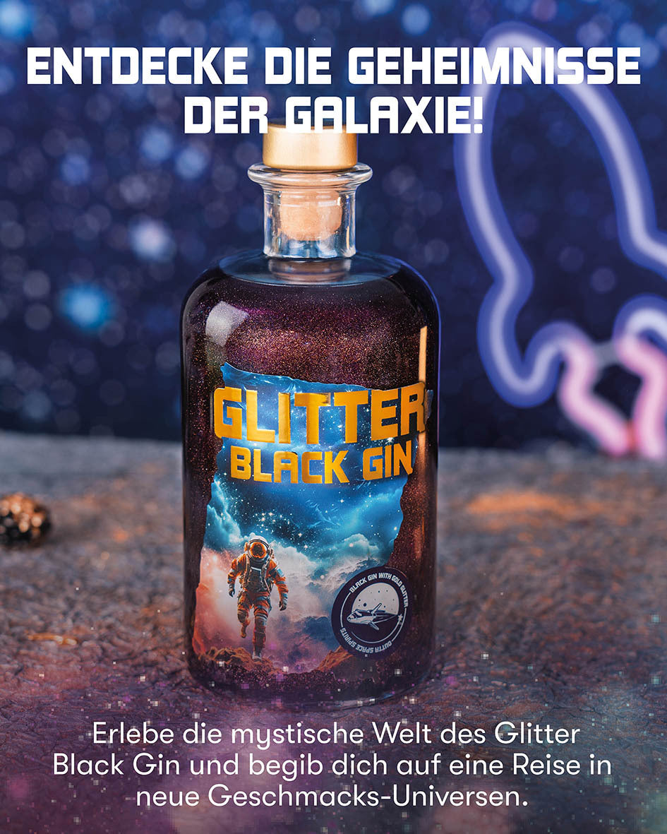 Glitter Black Gin